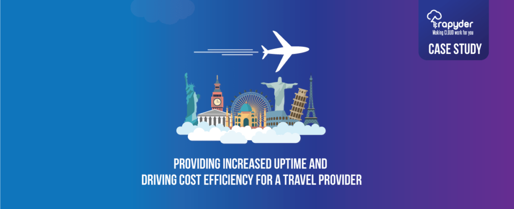 AWS Managed Cloud Service Case Study- Travel Firm banner image