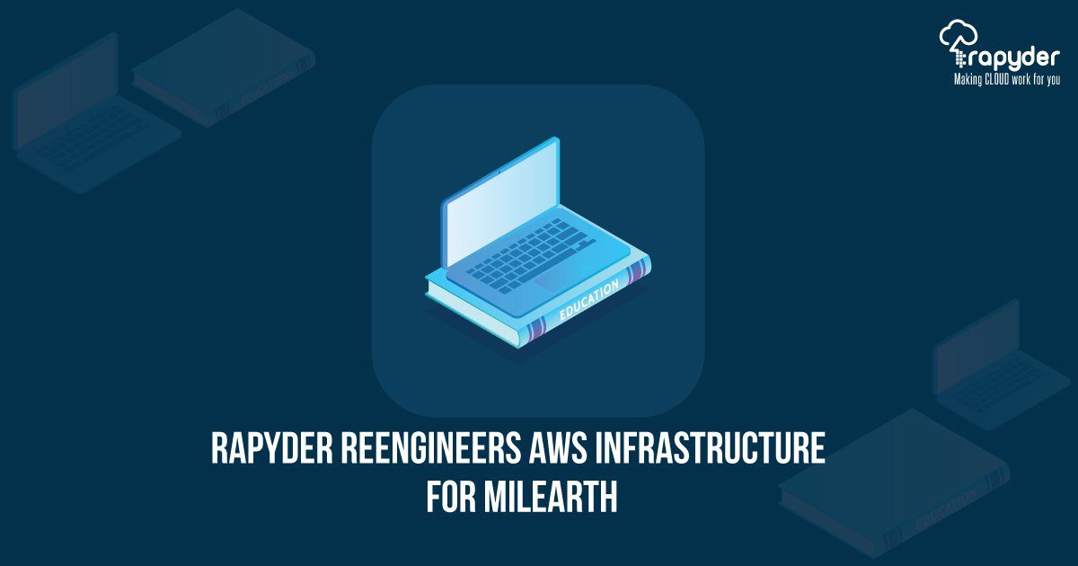 AWS Cloud EdTech Case Study- MilEarth banner image