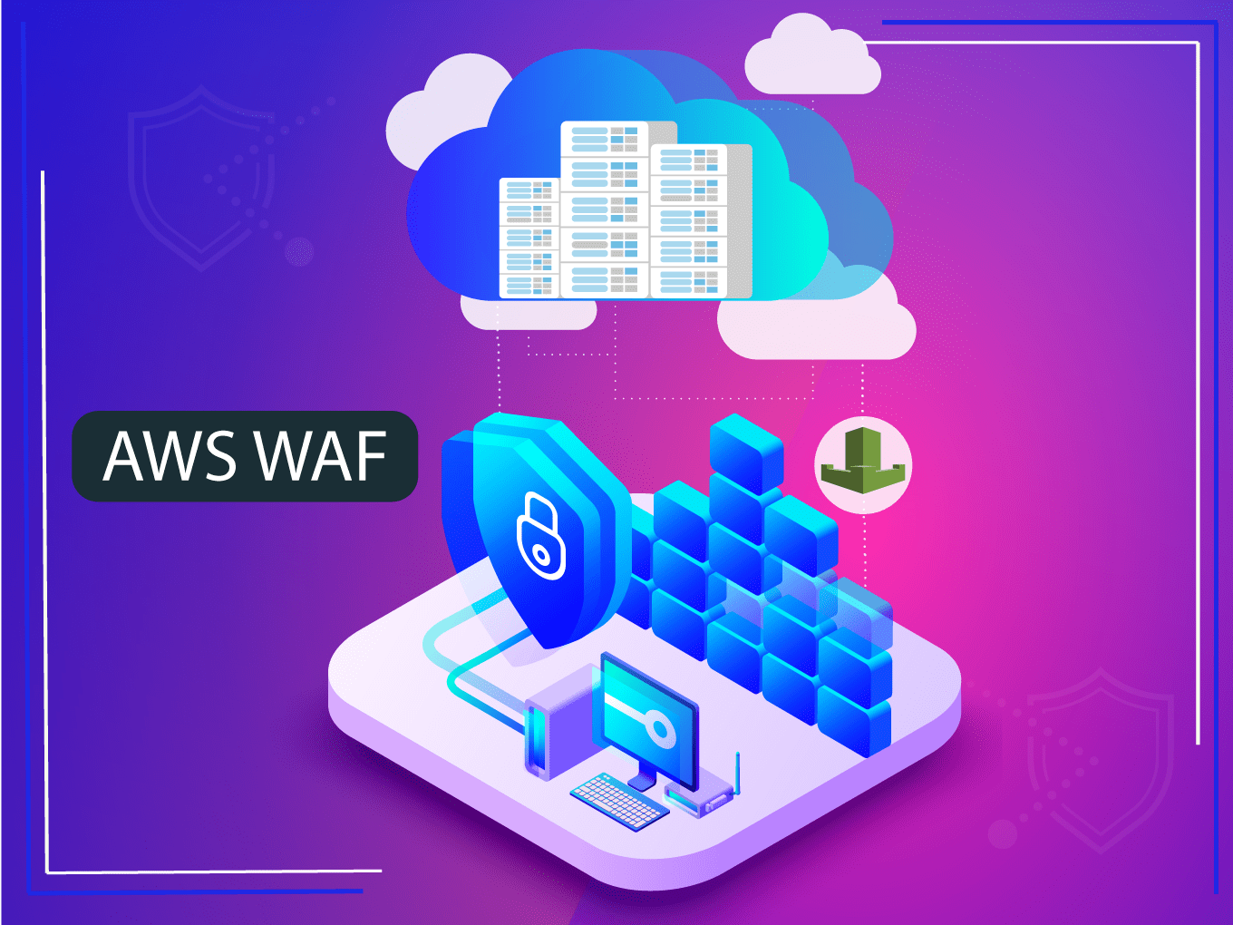 AWS WAF helps Organizations to secure their web applications from common web exploits banner image