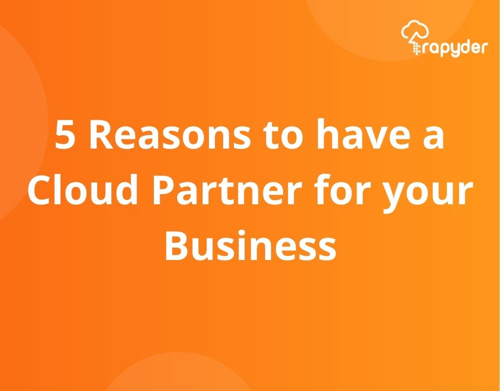5 Reasons to have a Cloud Partner for your Business