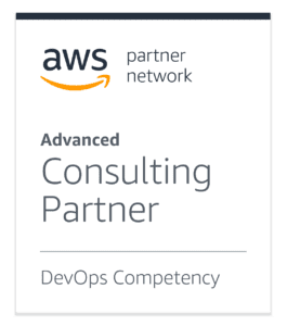AWS advanced cloud consulting partner- DevOps competency badge