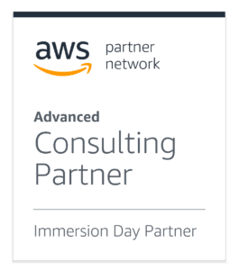 AWS advanced consulting partner- Immersion day partner badge 