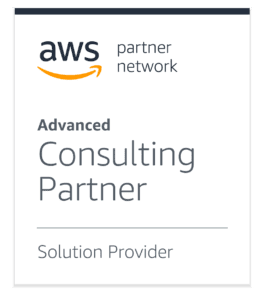 AWS advanced consulting partner solution provider badge