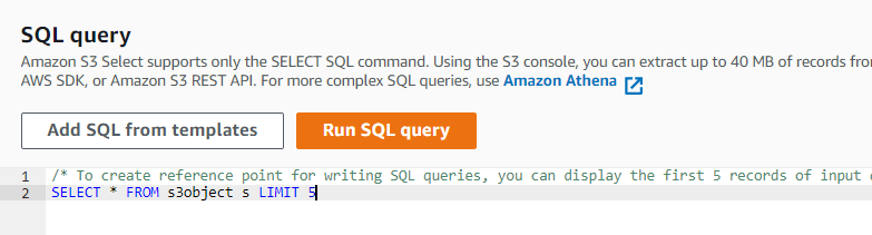  write a SQL query to get only 5 lines from the contents
