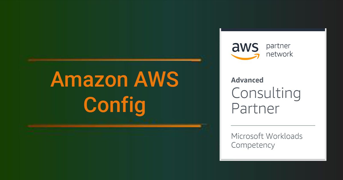 Amazon AWS Config Delivery Program