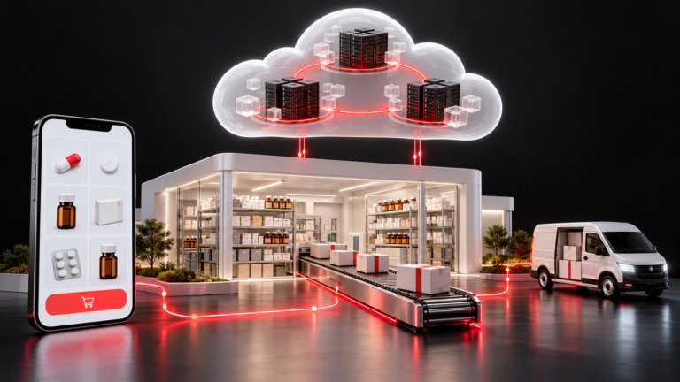 The image show how Rapyder helped Truemeds build an Always-On Pharmacy with Amazon EKS
